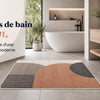 Tapis de bain design