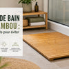 Tapis de bain en bambou