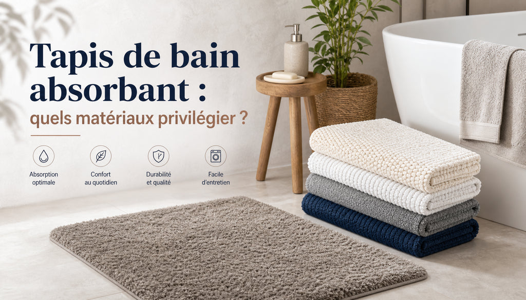 Tapis de bain absorbant