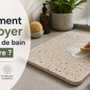 Tapis de bain en pierre