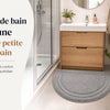 Tapis de bain demi lune