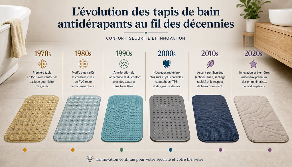 Tapis de bain antiderapant