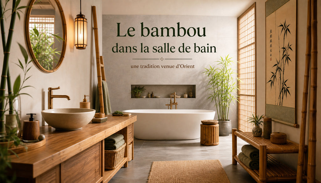 Tapis de bain en bambou
