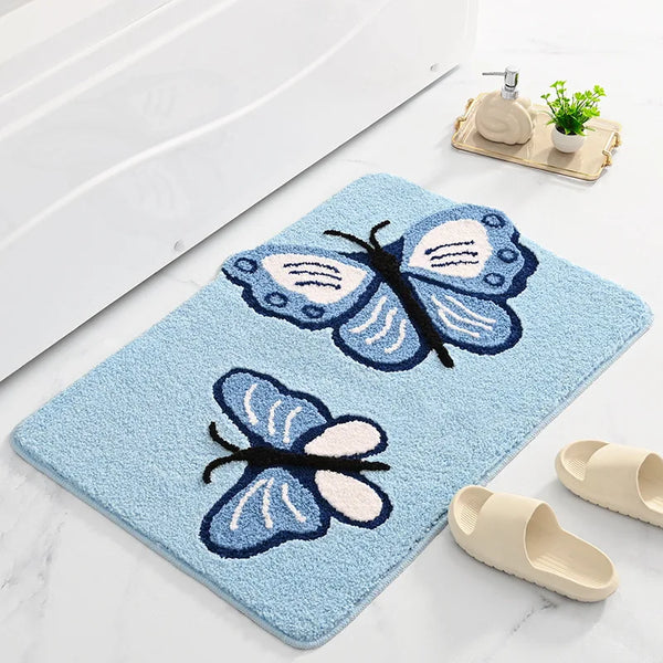 tapis-de-bain-papillon