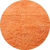 tapis-de-bain-rond-orange