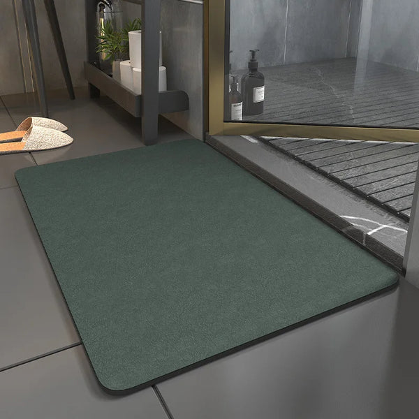 tapis-de-bain-vert-fonce