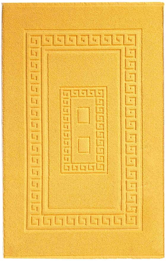 tapis-de-salle-de-bain-jaune