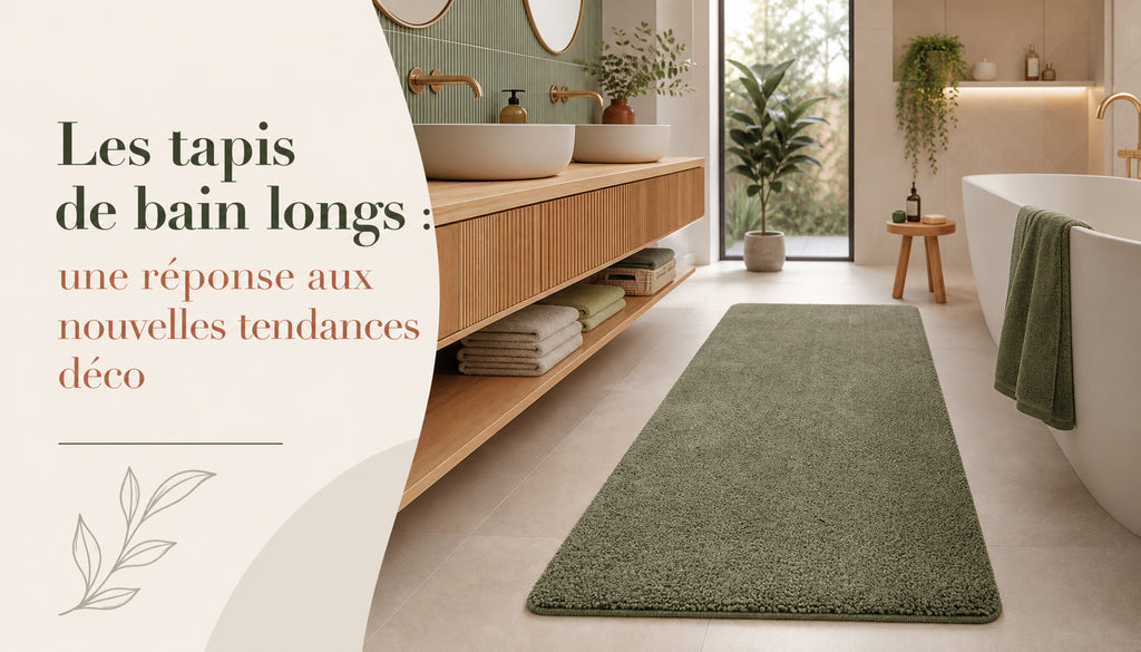 Tapis de bain long
