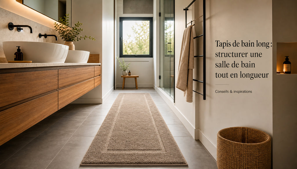 Tapis de bain long