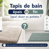 Tapis de bain epais