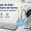 Tapis de bain a memoire de forme