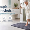Tapis de bain pour personnes agees