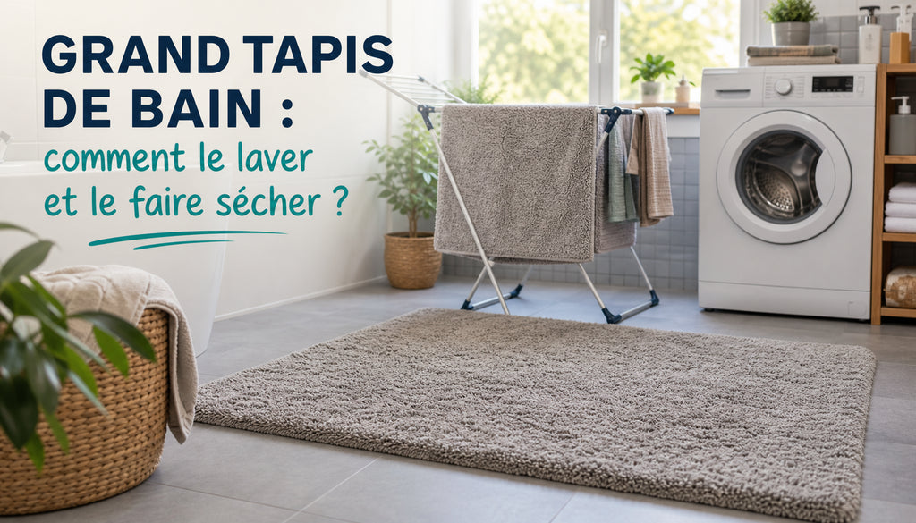 Grand tapis de bain