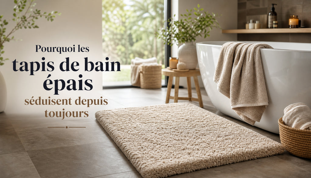 Tapis de bain epais
