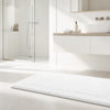 Tapis de bain blanc