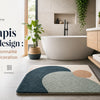 Tapis de bain design