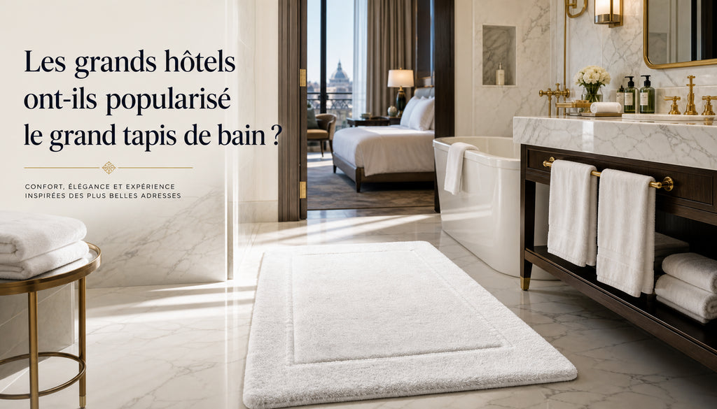 Grand tapis de bain