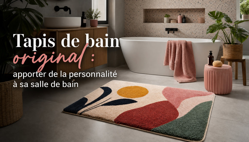 Tapis de bain original
