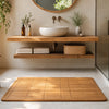 Tapis de bain en bambou