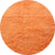 tapis-de-bain-rond-orange