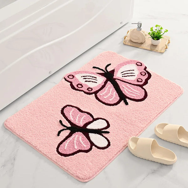 tapis-de-bain-papillon