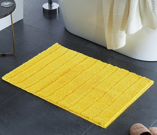 tapis-de-bain-jaune-citron