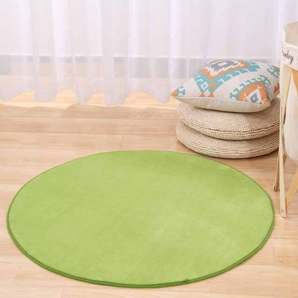 tapis-de-bain-rond-vert-anis