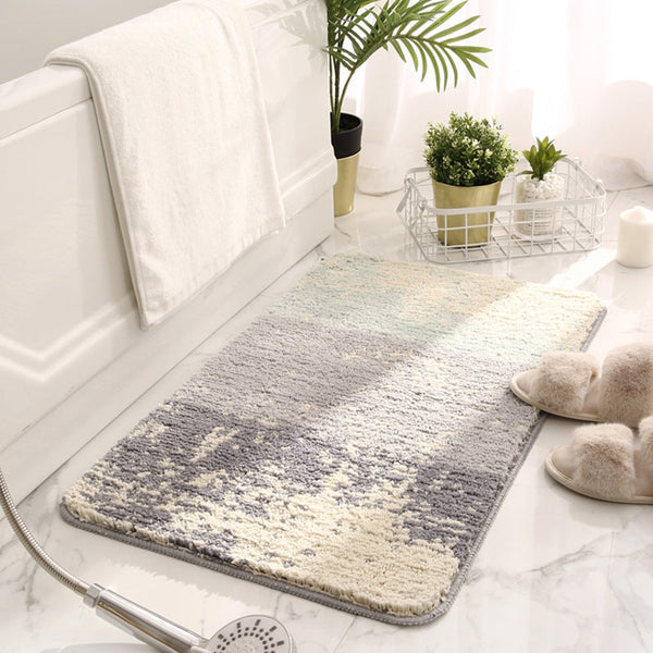 tapis-salle-de-bain-gris-et-blanc