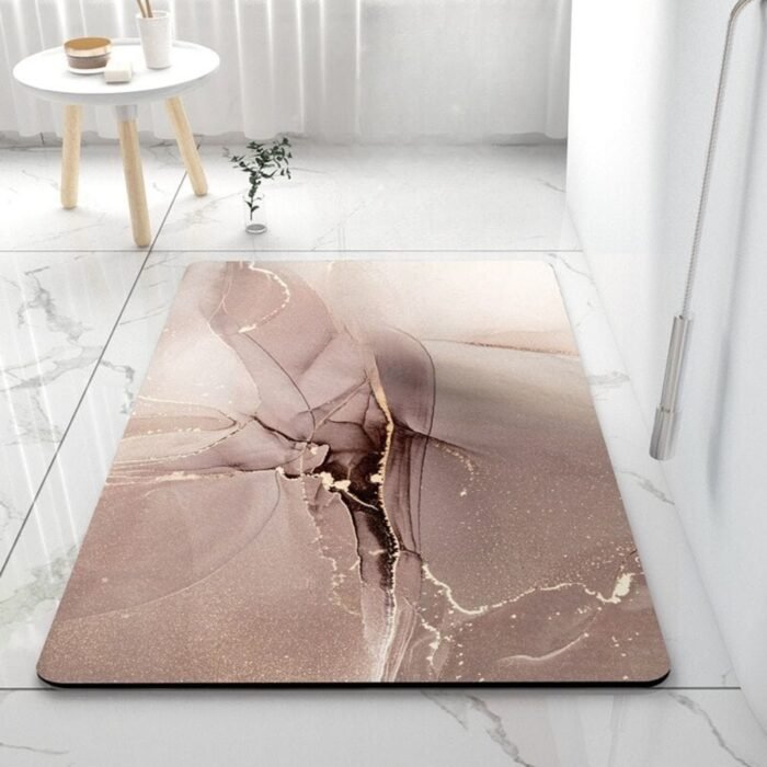 Grand Tapis de Bain Design – Antidérapant 1009