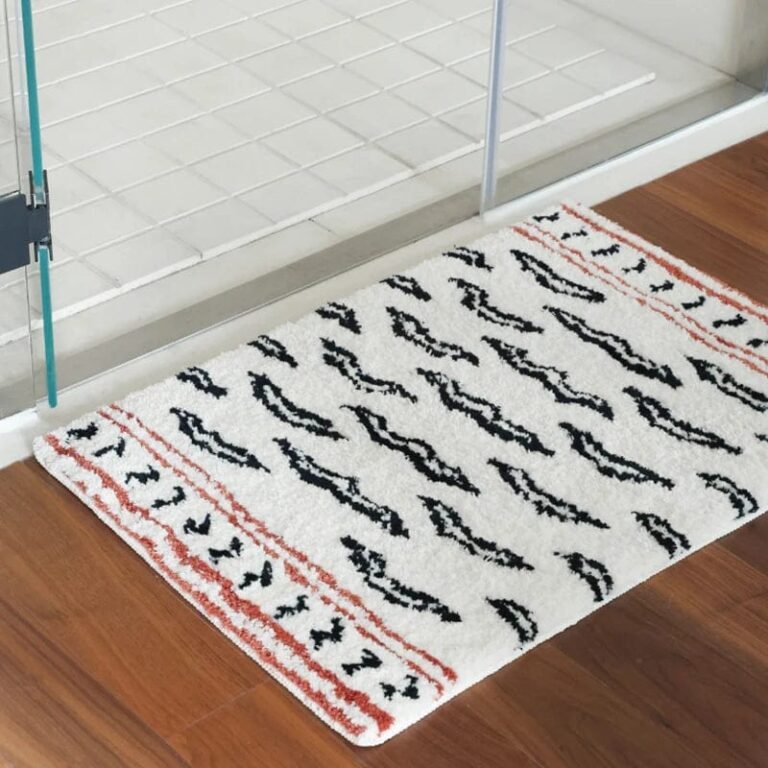 Tapis de Bain Motif Tigré 140