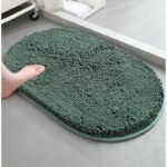 Tapis de Bain Vert Foncé 245