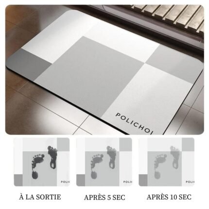 Tapis de Salle de Bain Antidérapant 180