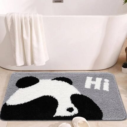 Tapis Salle de Bain Panda 17